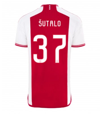 Maillot de foot Ajax Josip Sutalo #37 Domicile 2023-24 Manches Courte